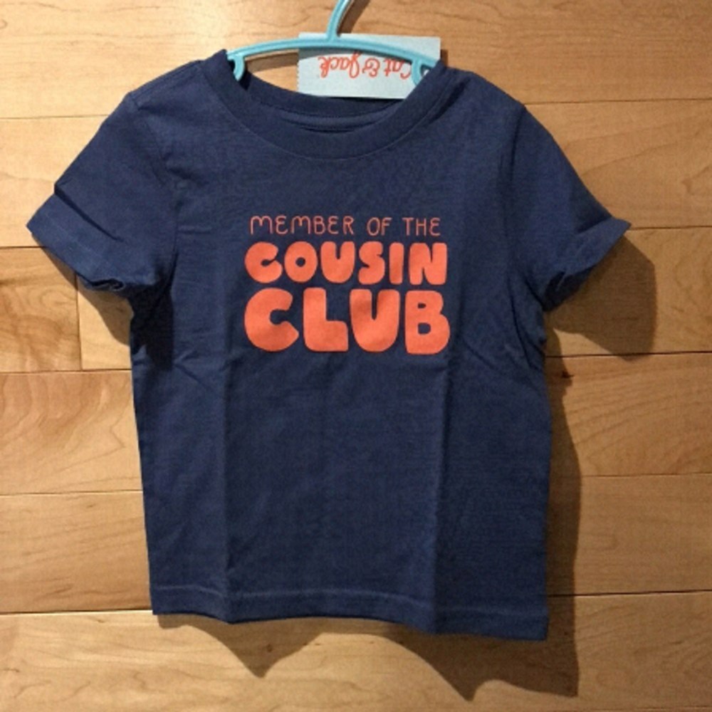 4/$25 Cousin Club Tee Shirt 18 Month